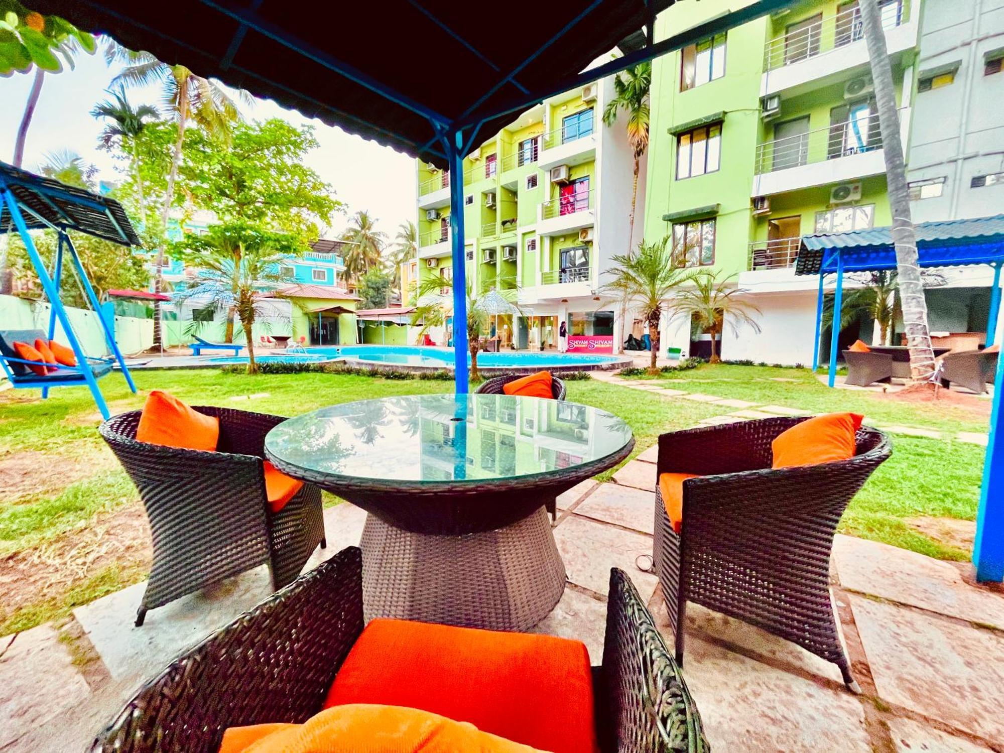 The Calagute Beach Resort By Shivam Resort 1 Km From Beach Candolim Kültér fotó