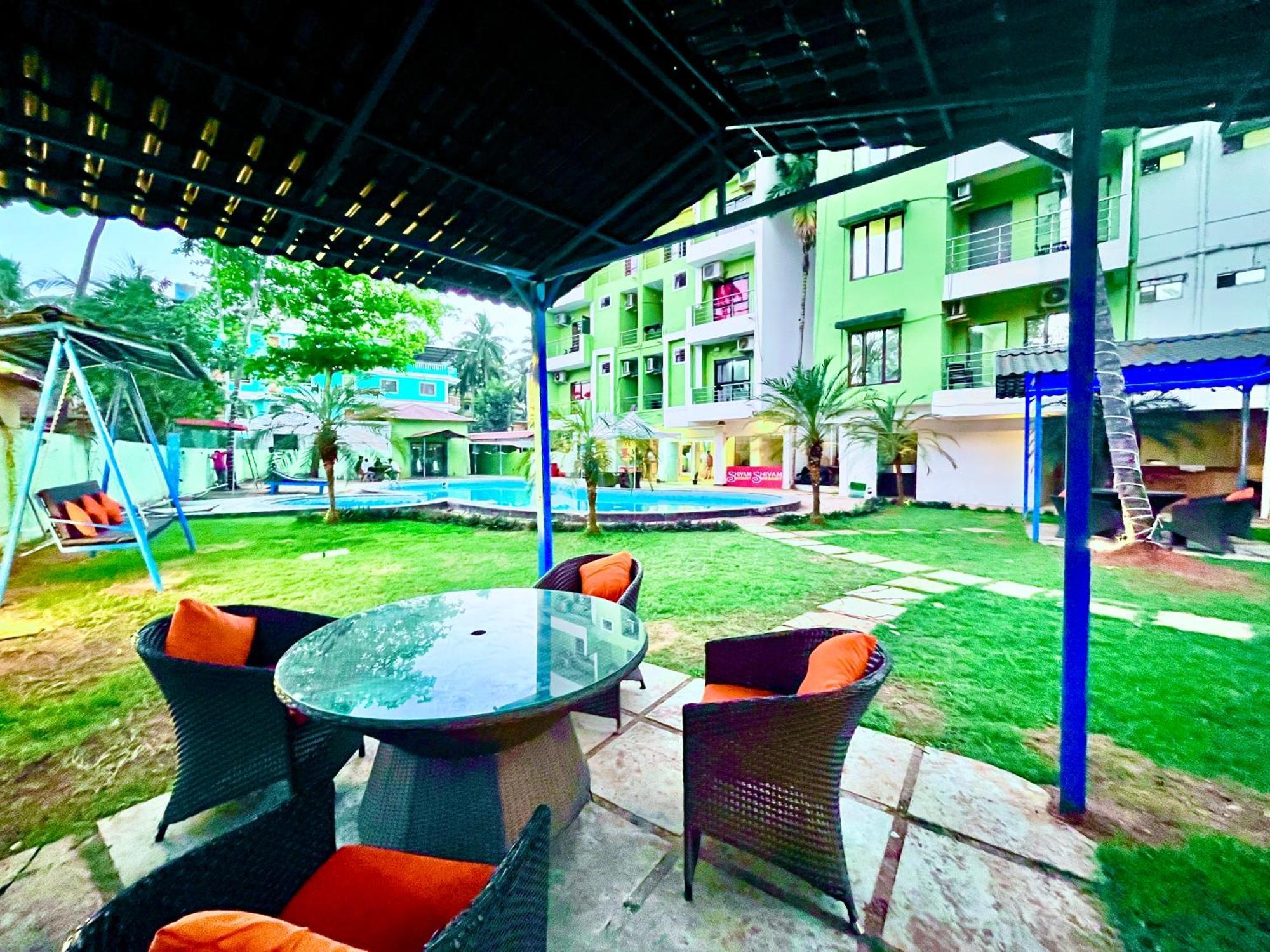 The Calagute Beach Resort By Shivam Resort 1 Km From Beach Candolim Kültér fotó